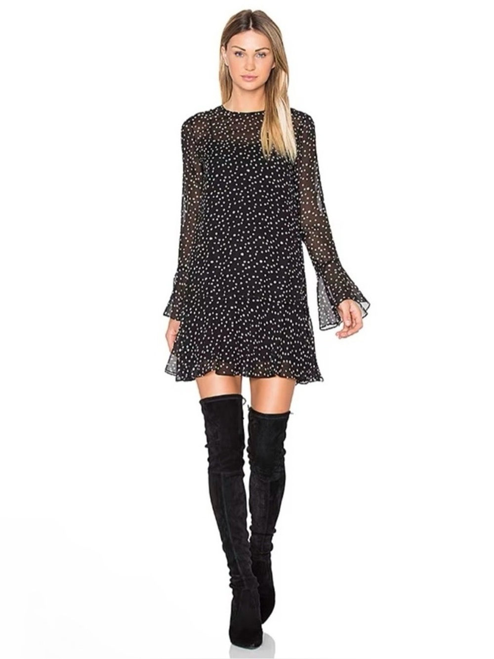 Theory Marah Starry Print Dress